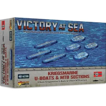 Desková hra Warlord Games Victory at Sea - Kriegsmarine U-Boats & MTB sections