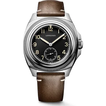 Hodinky Longines Heritage Pilot Majetek L2.838.4.53.9 + náhradní řemínek