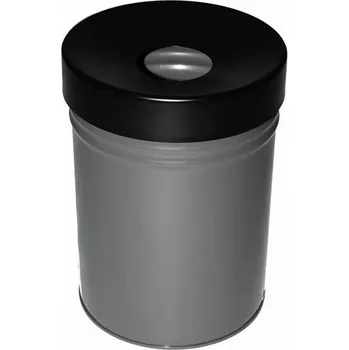 Odpadkový koš Nehořlavý odpadkový koš TKG Fire EX 370116, 24 L, grafitový 370116