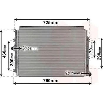 Chladič motoru chladic 1.4TSi [650*460*34]
