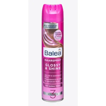 Stylingový přípravek Balea Glossy & Shine lak na vlasy 300 ml