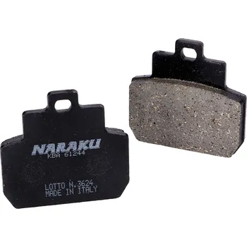 Brzdová destička Brzdové destičky Naraku organic, Gilera RC 500i, Piaggio MP3, X8, X9, Vespa GTV NK430.07