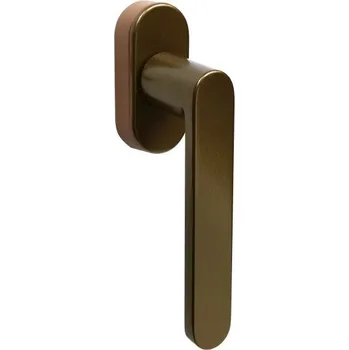 Okenní klika RICHTER HLINÍKOVÁ OKENNÍ KLIKA RHW.TIKTAK.F4 hnědá