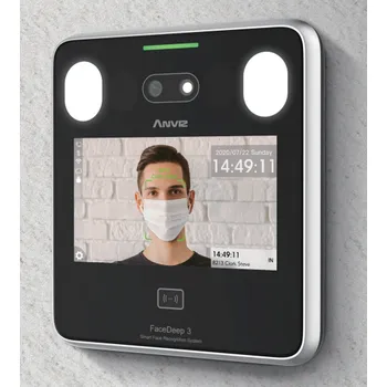 Kancelářská technika FaceDeep3 4G - chytrý přístupový a docházkový systém s funkcí detekce obličeje a roušky/respirátoru