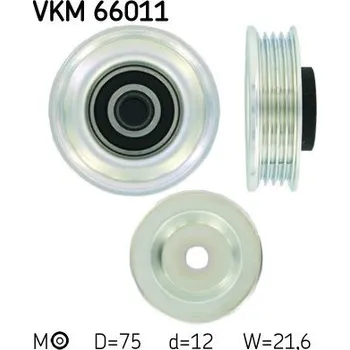 Napínák, žebrovaný klínový řemen SKF VKM 66011