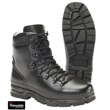 Pánská treková obuv BW Bergschuh boty Brandit černé vel. 46 - Poškozené Velikost: 46