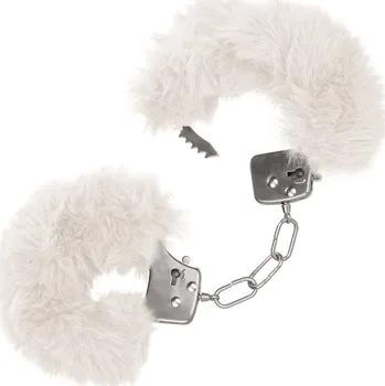 California Exotics Ultra Fluffy Furry Cuffs White