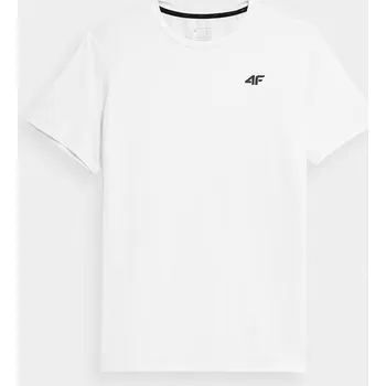 4F 4FSS23TFTSM259 WHITE Pánské tričko US XXL