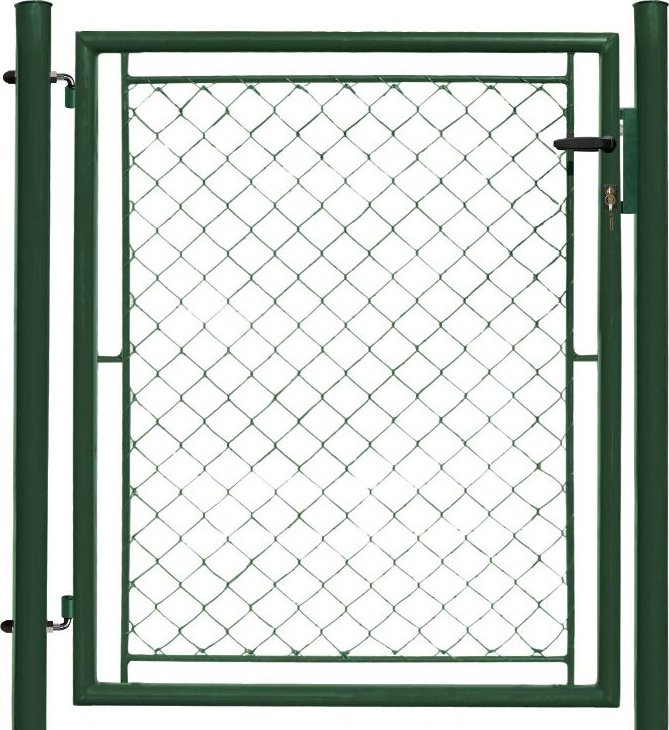Branka zahradní WIDE, výška 145 x 120 cm FAB zelená, s výplní klasického pletiva