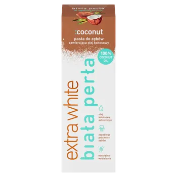 zubní pasta Biała Perła Coconut zubní pasta, 75 ml