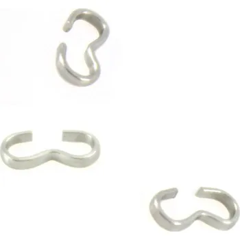 Materiál na výrobu šperku Komponenty z nerezové oceli 7,5x4mm - 1Ks+B - 1Ks