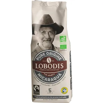 Káva Lobodis Bio mletá káva z Nikaraguy, 250 g