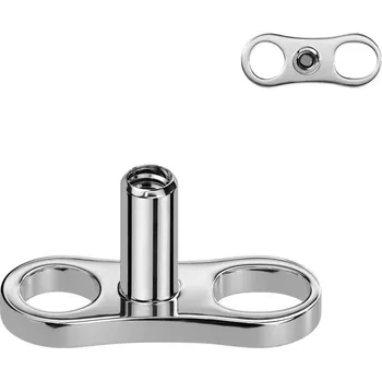 Piercing Šperky4U Microdermal base - kotva, závit 1,2 mm - MD033-12-025