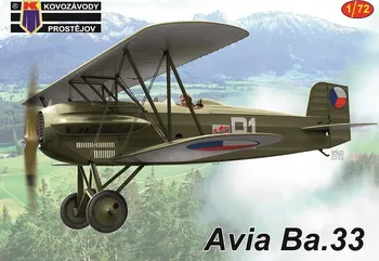 Plastikový model Kovozávody Prostějov Avia Ba.33 1:72