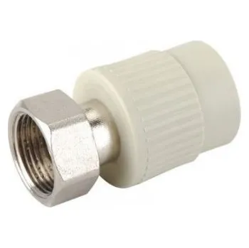 Vodovodní potrubí PPR přechodka kov 25x1/2" s převlečnou maticí