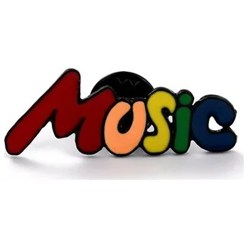 Party dekorace Odznáček MUSIC