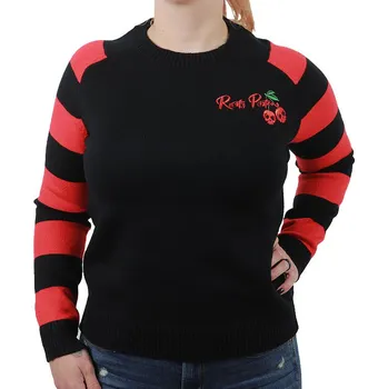 Dámská mikina Dámský svetr Rusty Pistons RPSWW50 Cutter black/red vel. L