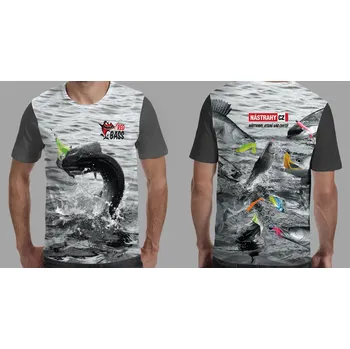 Pánské tričko Sportovní tričko NÁSTRAHY.CZ "SPORT DELUXE" - velikost M