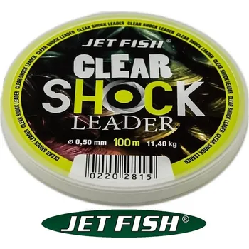 Jet Fish šokový vlasec Clear Shock Leader 100 m průměr: 0,60 mm