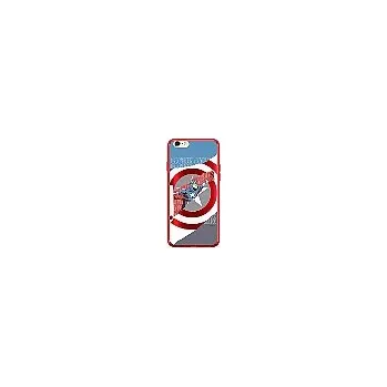 Pouzdro na mobilní telefon MARVEL Captain America 013 Zadní Kryt pro iPhone 7 / 8 Red