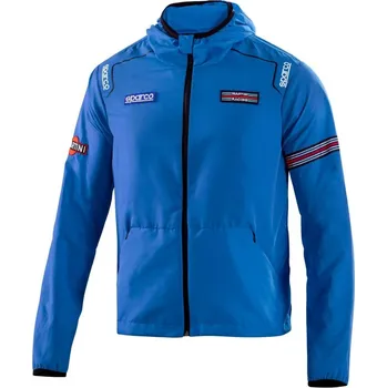 Pánská softshellová bunda Sparco Bunda Windstopper Martini Racing Světle modrá XL