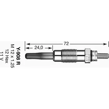 Autodíl Žhavicí svíčka NGK 4585