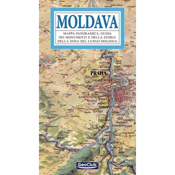 Vltava / panoramatická mapa italsky