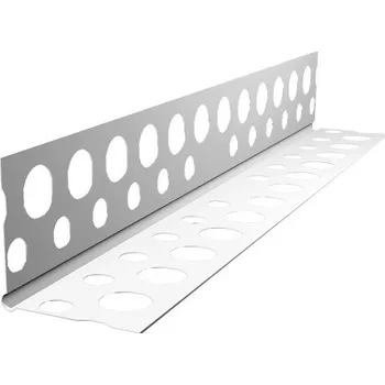 Stavební materiál DEN BRAVEN Rohový profil PVC zaoblený LP L 2,5m