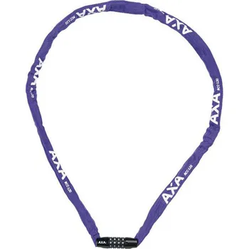 Zámek na kolo AXA Rigid RCC 120/3,5 (purple) (Řetězový zámek AXA Rigid code fialový)