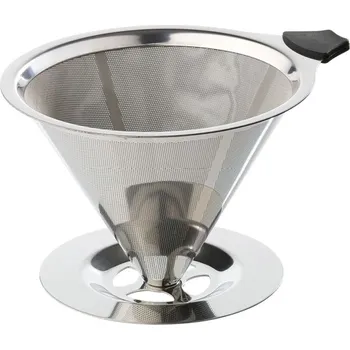 Příslušenství pro přípravu kávy Permanentní filtr na kávu velikost 4, nerez - CILIO Solingen (Nerezový permanentní filtr na kávu 4 - CILIO Solingen)