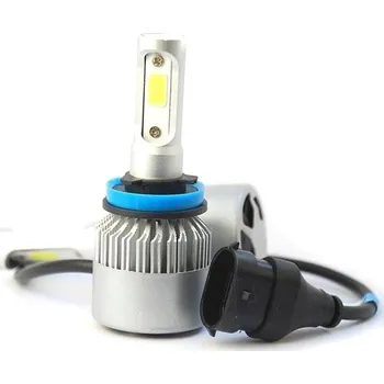 Povinná bezpečnostní výbava Rabel H8 H11 S2 COB 8000Lm DRL bílá