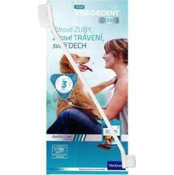 Kosmetika pro psa Virbac Zubní kartáček pro psy oboustranný C.E.T.