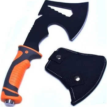 Sekera Jednoruční sekera Survival oranžová