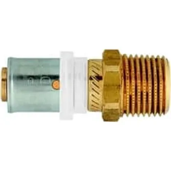 Herz přechod lisovací s vnějším závitem, 18x1/2"