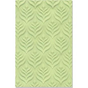 Sizzix Textura listy - A6 embosovací kapsa 3D