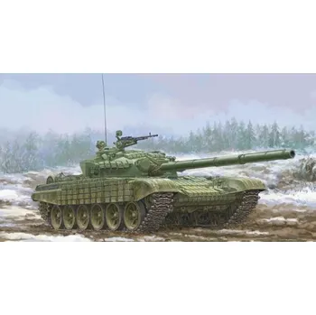 Plastikový model Trumpeter 1/35 Soviet T-72 Ural with Kontakt-1 Reactive Armor