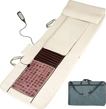 Masážní přístroj tectake 400601 masážní matrace shiatsu béžová