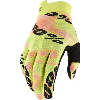 Moto rukavice 100% iTrack Glove Kaledo L