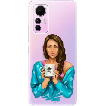 Pouzdro na mobilní telefon Odolné silikonové pouzdro iSaprio - Coffe Now - Brunette - Xiaomi 12 Lite