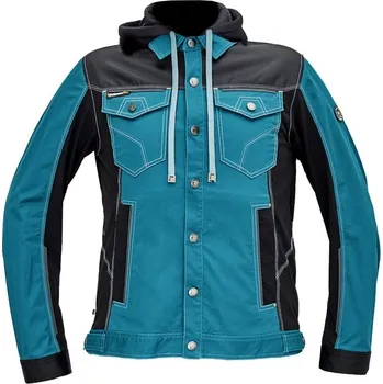 pracovní blůza Červa | CERVA NEURUM CLASSIC bunda s kapucí - 60 / Petrolejová