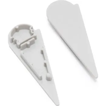 LED lišta Koncovka WIRELI WALLE12 D šedá, pár