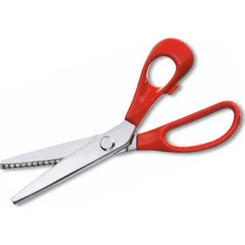Kuchyňský nůž Victorinox Nůžky entlovací - zubaté, Victorinox, 21 cm, červené
