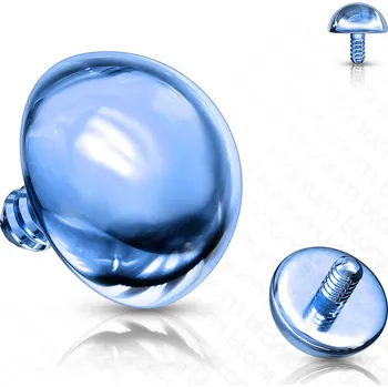 Piercing Šperky4U Microdermal půlkulička 4 mm - MD01050-4B