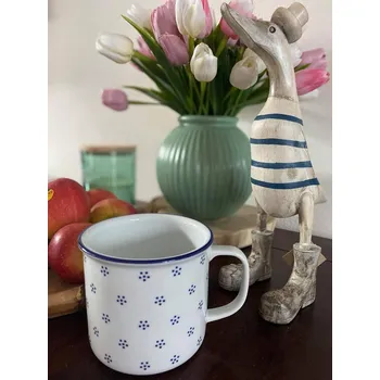 Porcelánový hrnek kafáč Iva 350ml