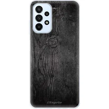 Pouzdro na mobilní telefon Odolné silikonové pouzdro iSaprio - Black Wood 13 - Samsung Galaxy A23 / A23 5G