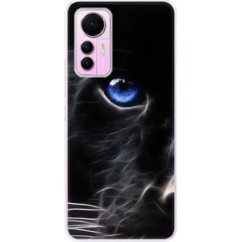 Odolné silikonové pouzdro iSaprio - Black Puma - Xiaomi 12 Lite
