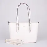 Elegantní pevná kabelka na rameno FLORA&CO F9179 bílá | KabelkyproVas.cz