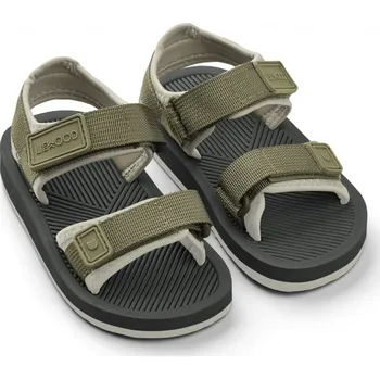 Chlapecké sandály LIEWOOD Sandály Monty - Khaki multi mix Velikost: 20