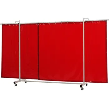 Příslušenství ke svářečce Svařovací zástěna CEPRO Robusto Triptych 355 cm Orange - výplň záclona 36.31.15