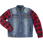 Bunda na moto Rusty Pistons Rpswm16 Hoxie 2.0 men red - 3Xl / modrá